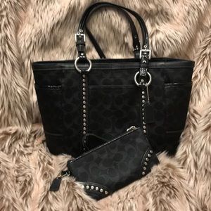 Coach Purse and Wristlet